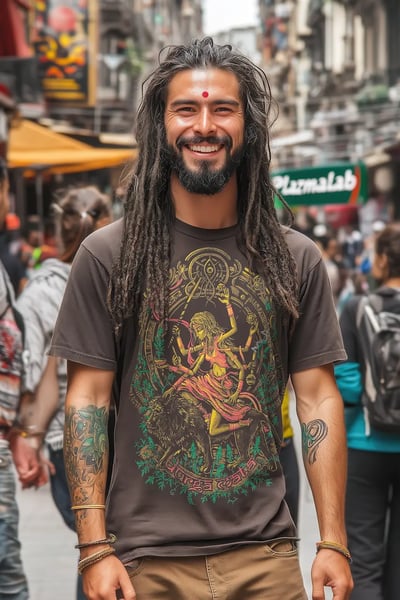 Durga Mata T-Shirt for Men