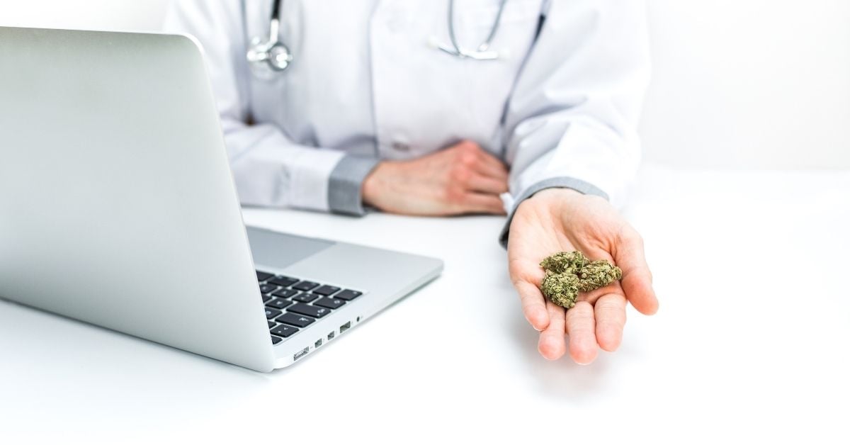 Arts met medicinale cannabis
