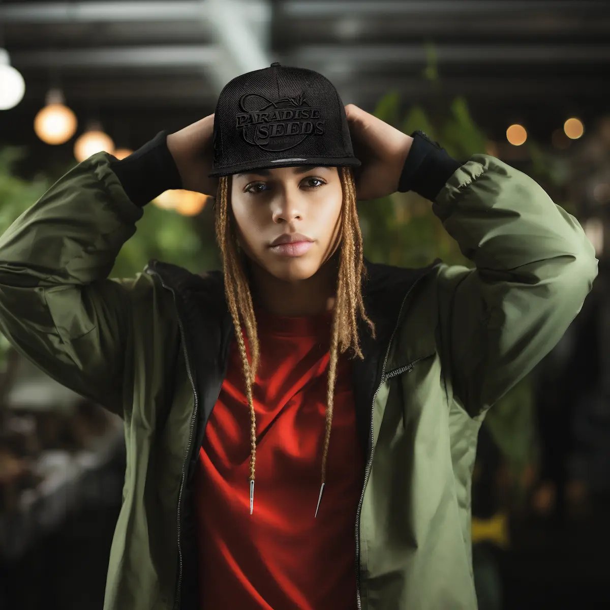 Blackout Hemp Snapback